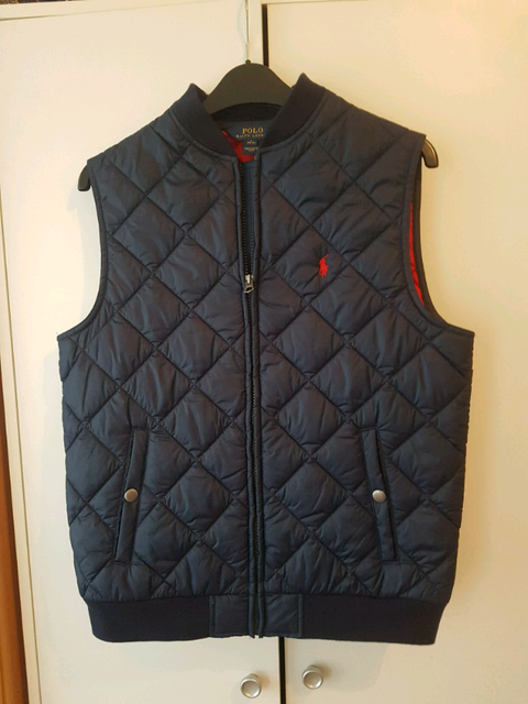 boys ralph lauren body warmer